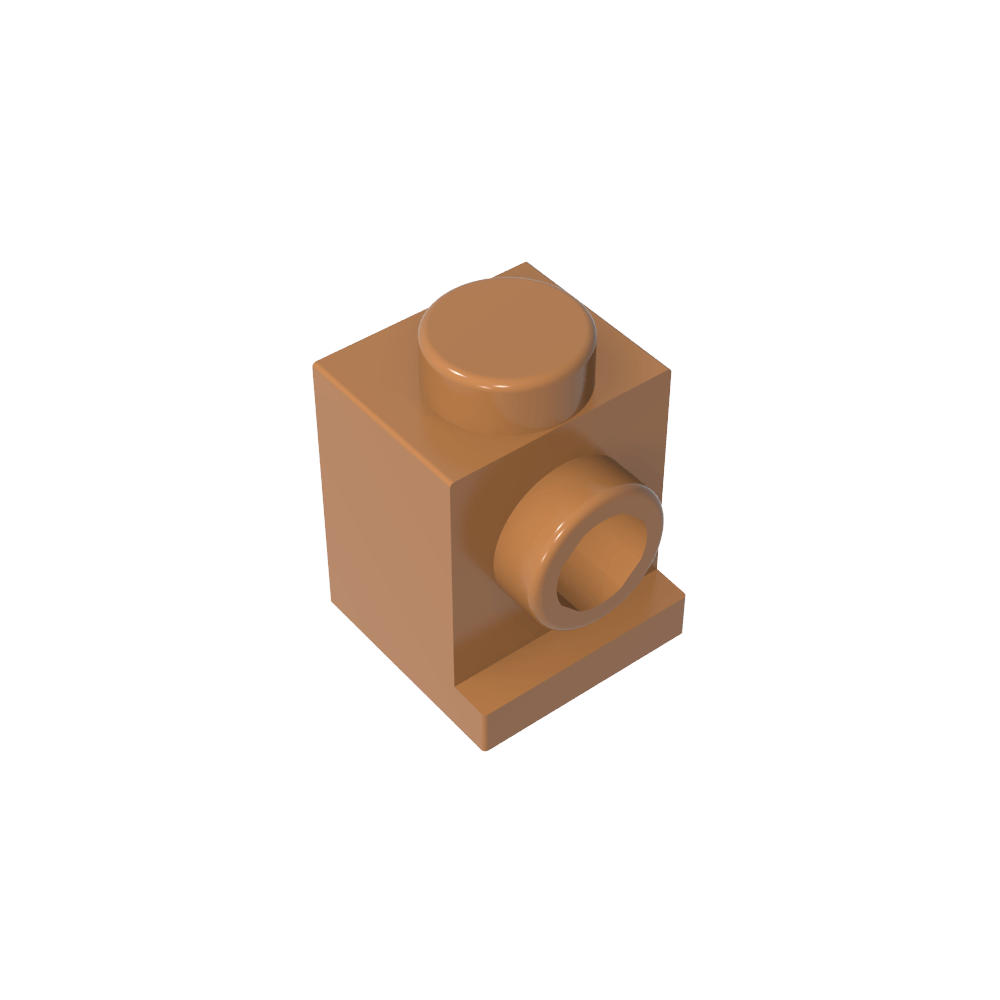 Brick Special 1 x 1 con faro y sin ranura-MyGobricksEs