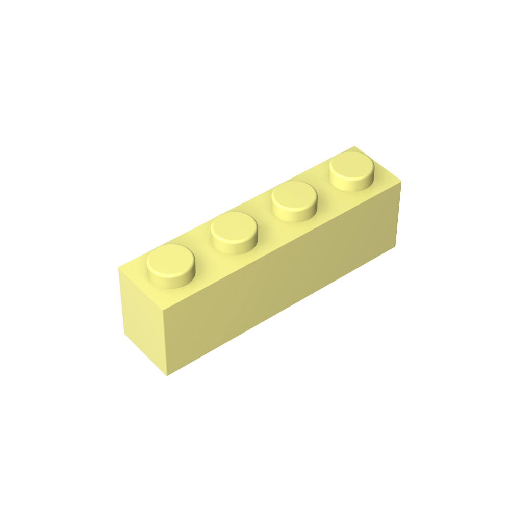 Ladrillo 1 x 4-MyGobricksEs