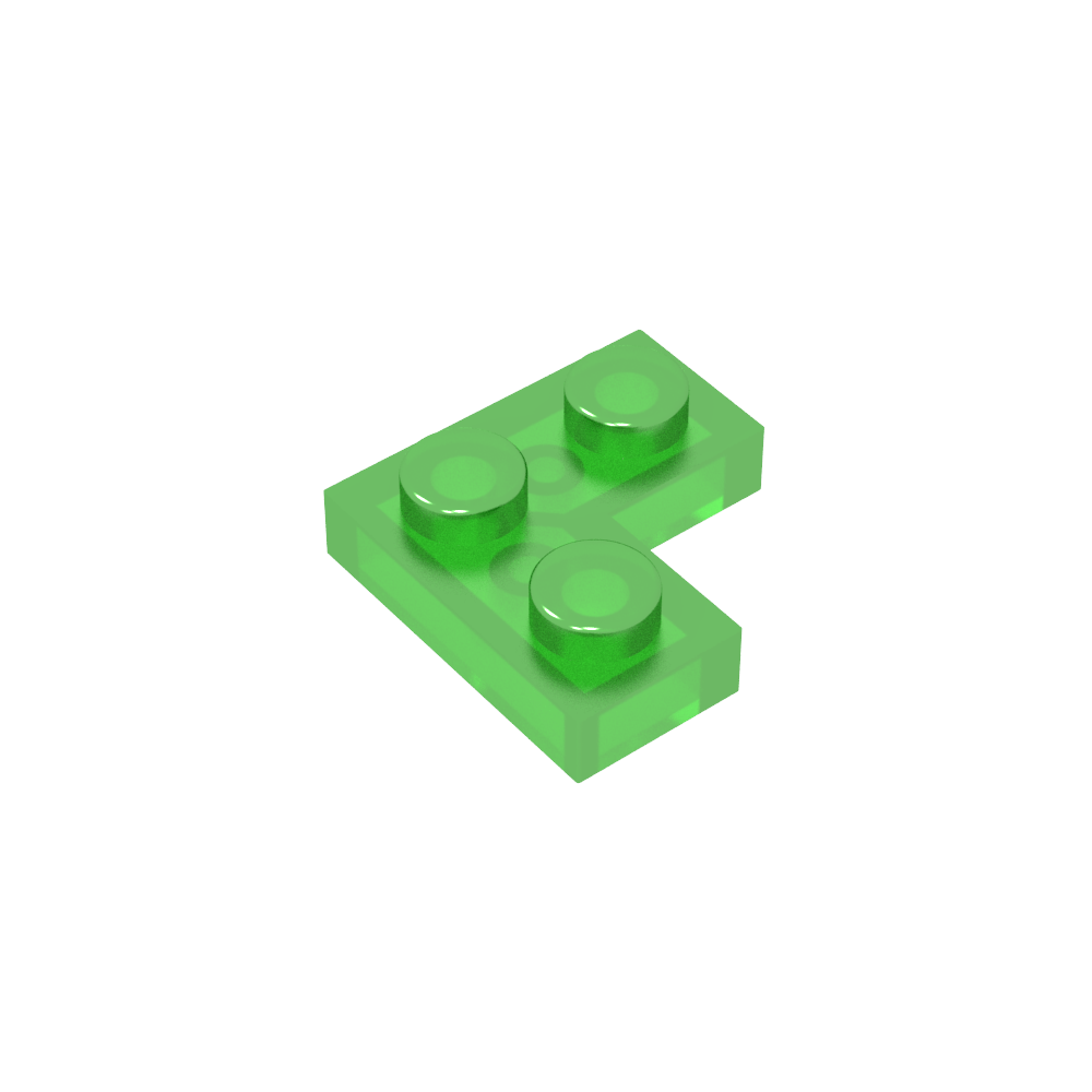 Placa 2 x 2 Esquina-MyGobricksEs