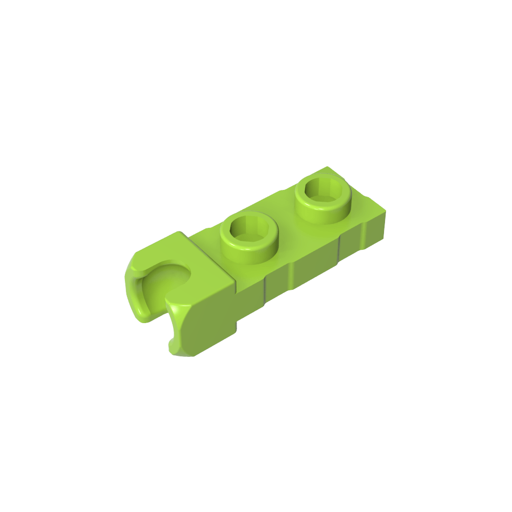 Placa especial 1 x 2 Copa de extremo de 5,9 mm-MyGobricksEs