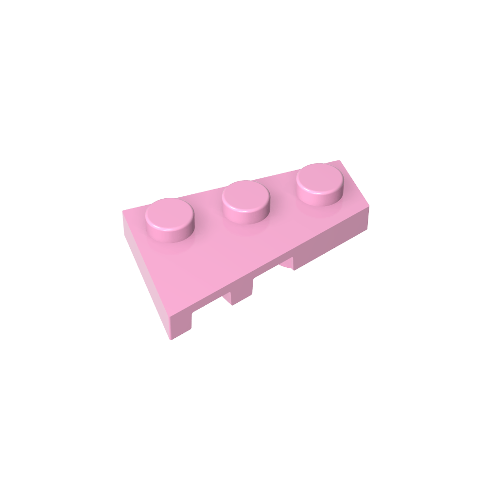 Placa de cuña 3 x 2 derecha-MyGobricksEs