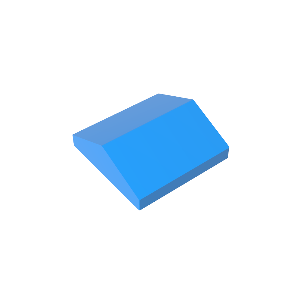 Pendiente 33° 2 x 2 Doble-MyGobricksEs