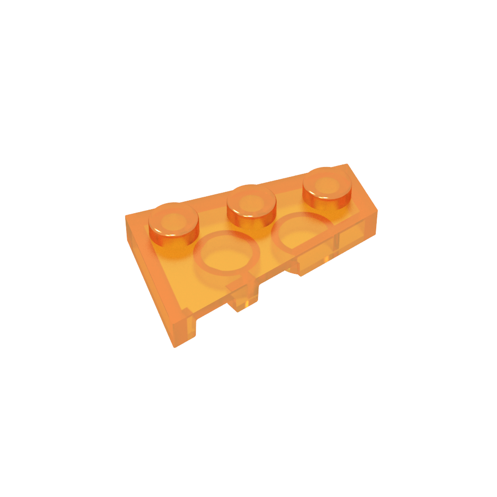 Placa de cuña 3 x 2 derecha-MyGobricksEs