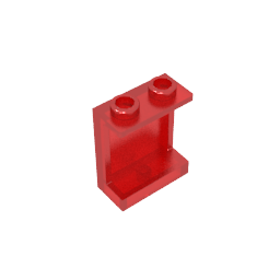 Panel 1 x 2 x 2 [Soportes laterales / Montantes huecos]-MyGobricksEs