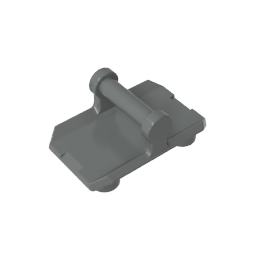 Figura Escudo Rectangular con 4 Tachuelas-MyGobricksEs
