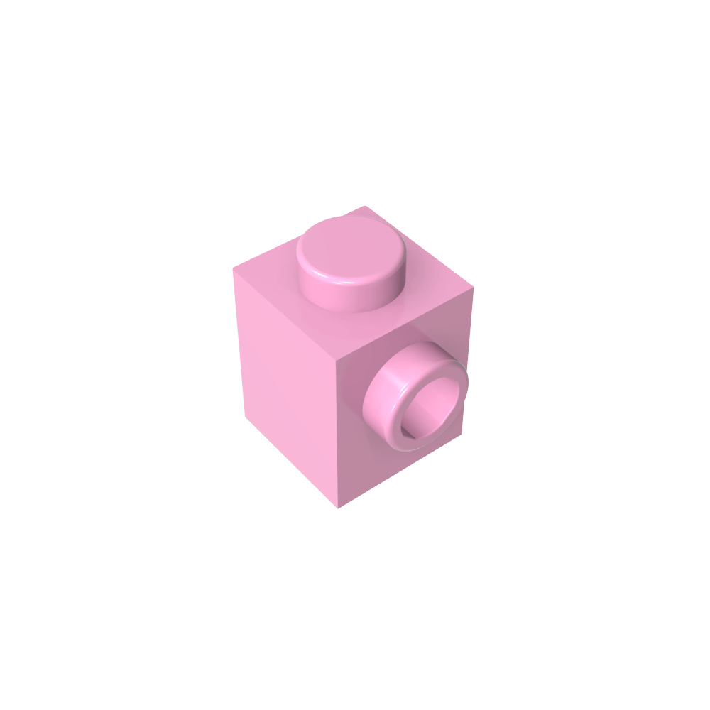 Ladrillo especial 1 x 1 con perno en 1 lado-MyGobricksEs