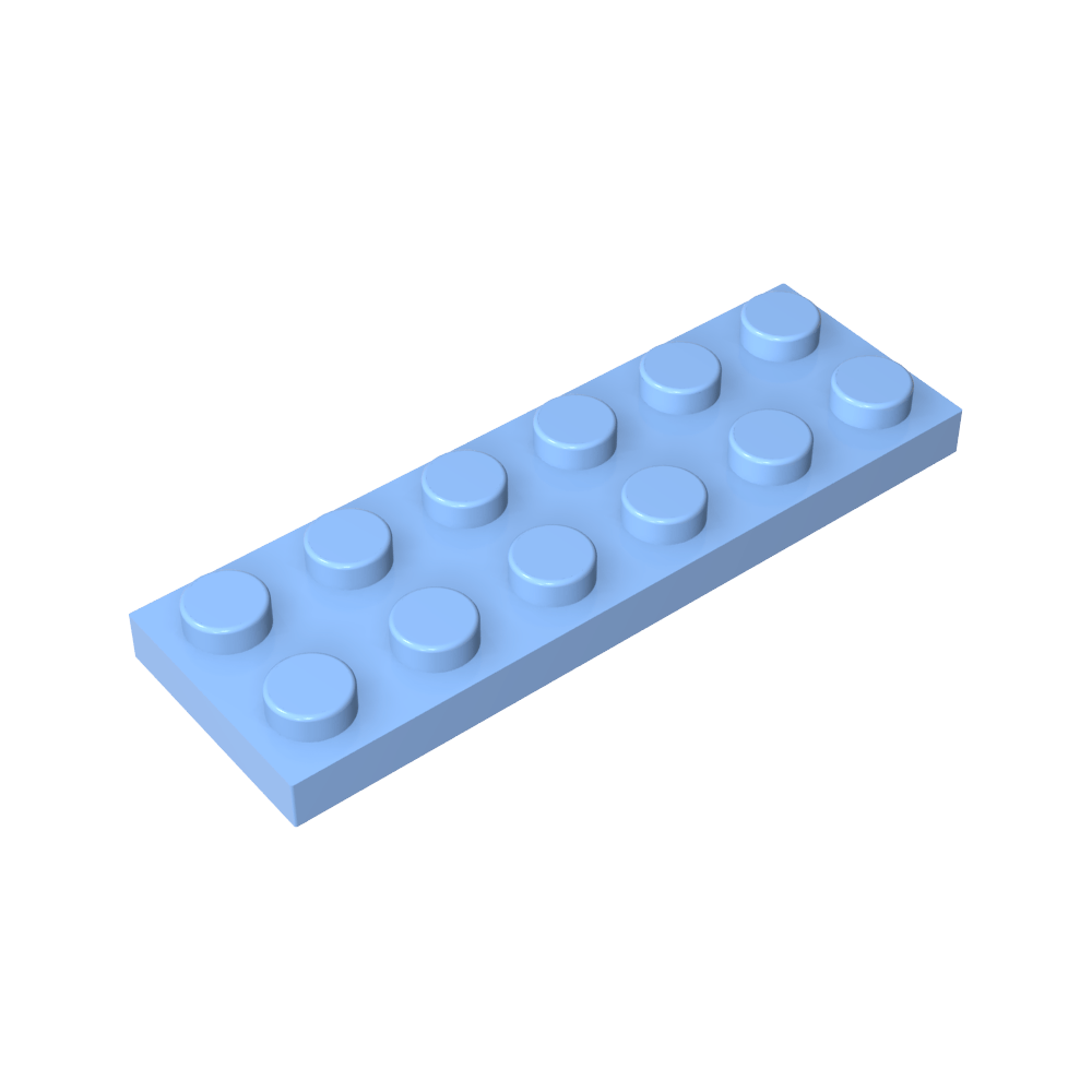 Placa 2 x 6-MyGobricksEs