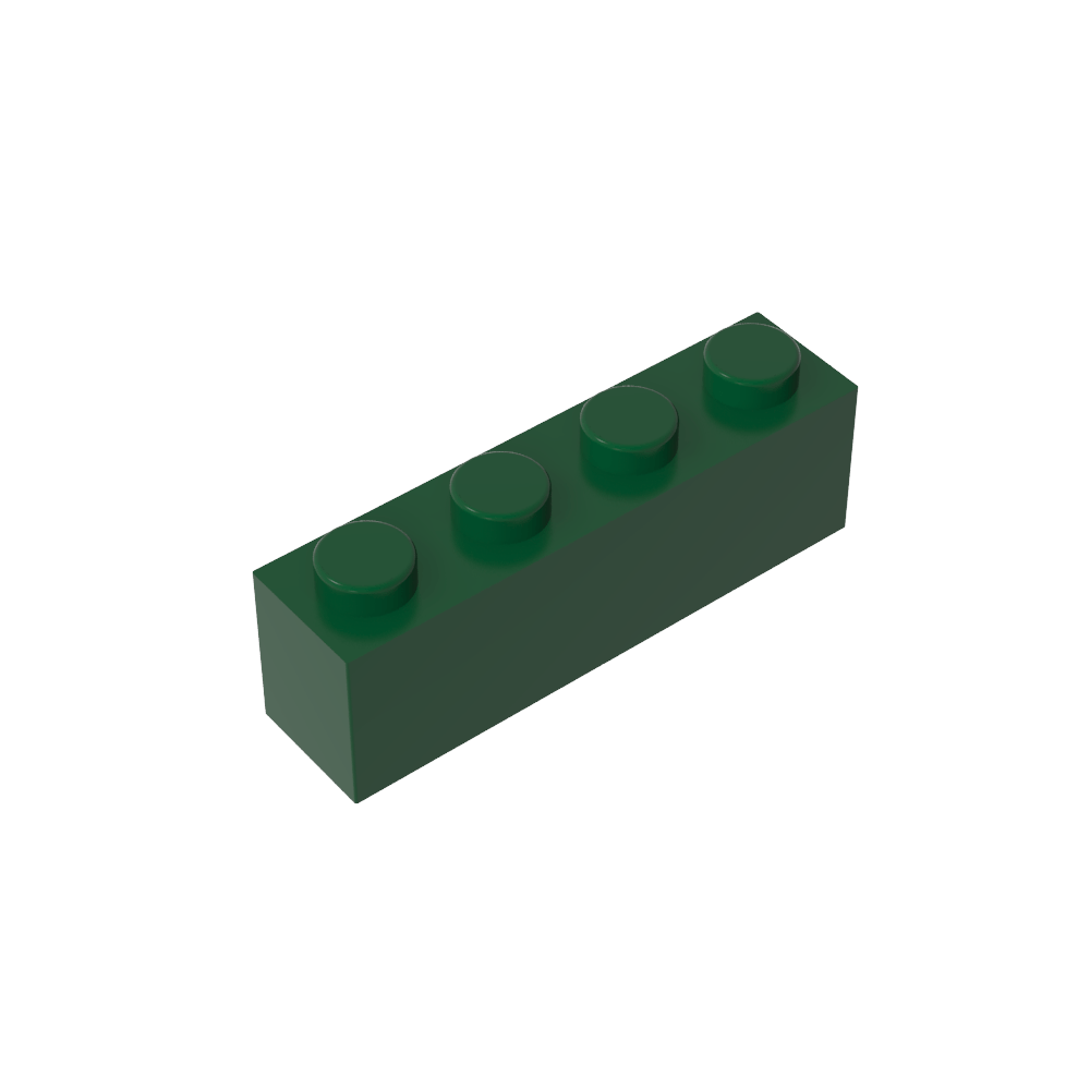 Ladrillo 1 x 4-MyGobricksEs