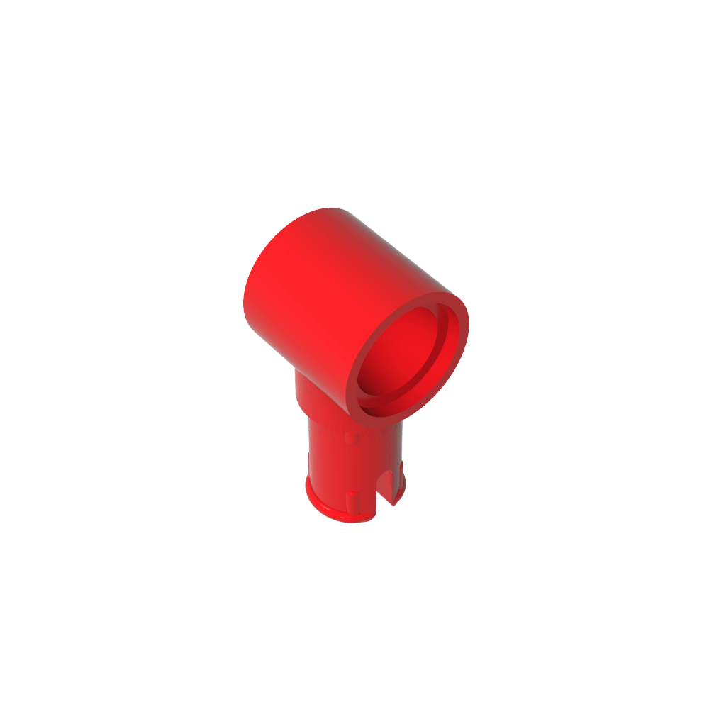 Conector Technic Pin Hub con 1 pin con crestas de fricción longitudinales-MyGobricksEs