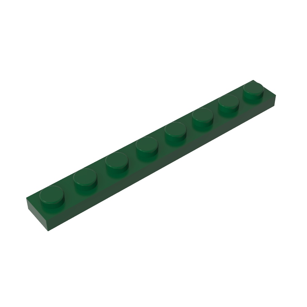 Placa 1 x 8 #3460-MyGobricksEs