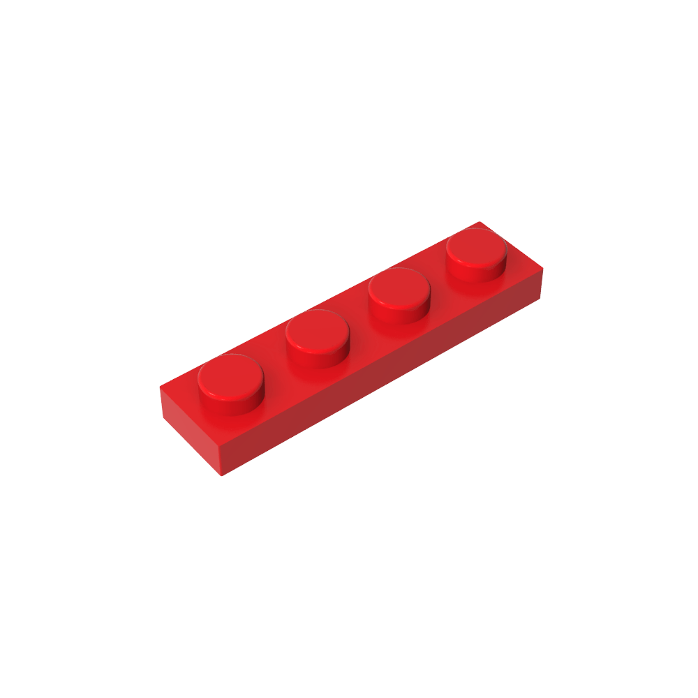 Placa 1 x 4-MyGobricksEs