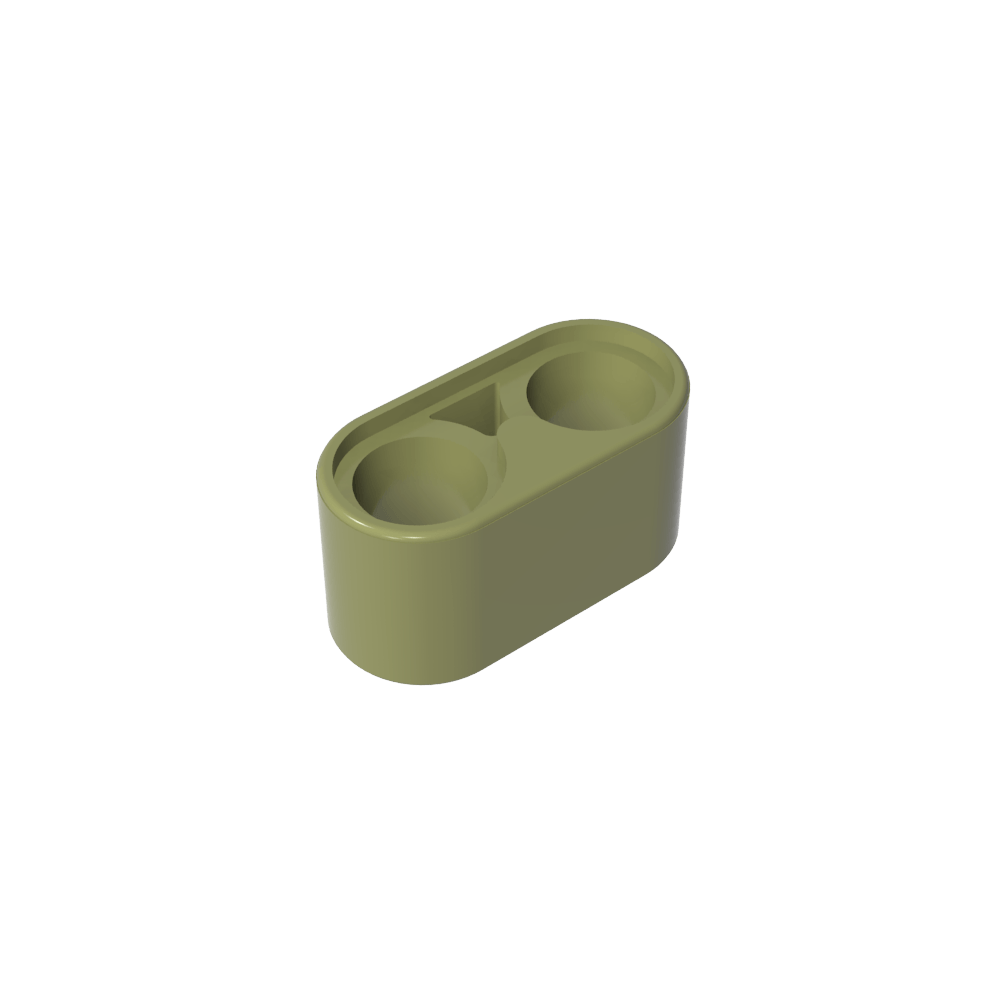 Viga técnica de 1 x 2 de espesor-MyGobricksEs