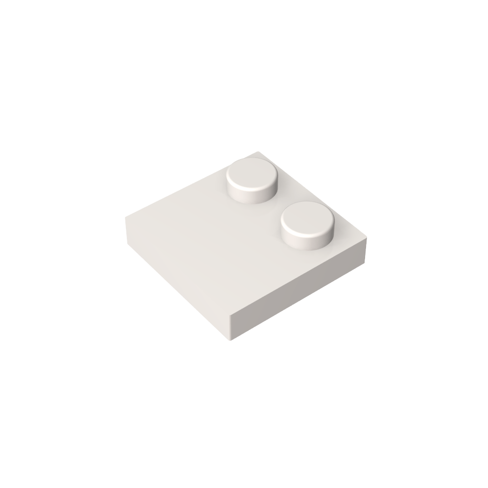 Placa Especial 2 x 2 con Solo 2 tacos-MyGobricksEs