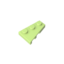Placa de cuña 3 x 2 derecha-MyGobricksEs