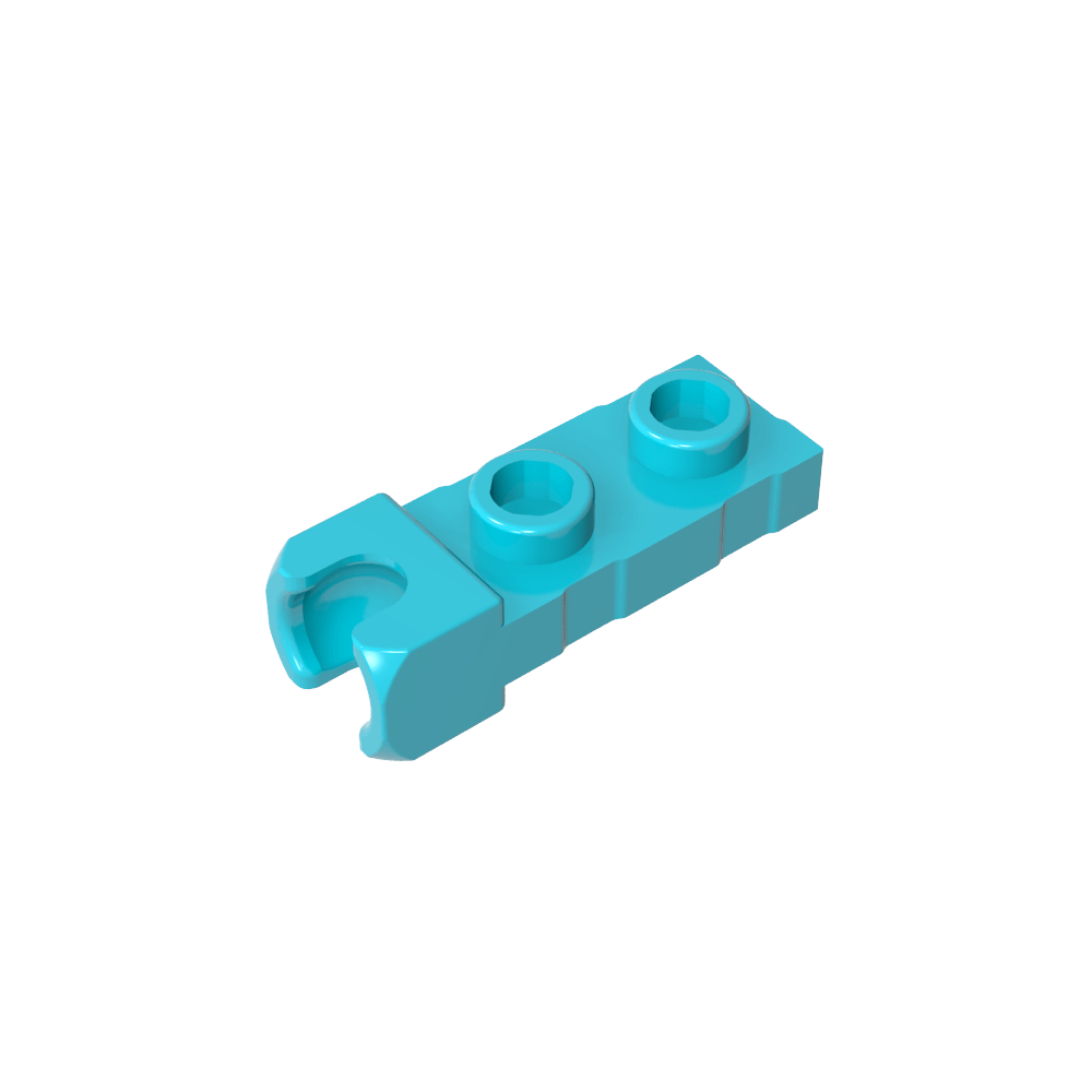 Placa especial 1 x 2 Copa de extremo de 5,9 mm-MyGobricksEs