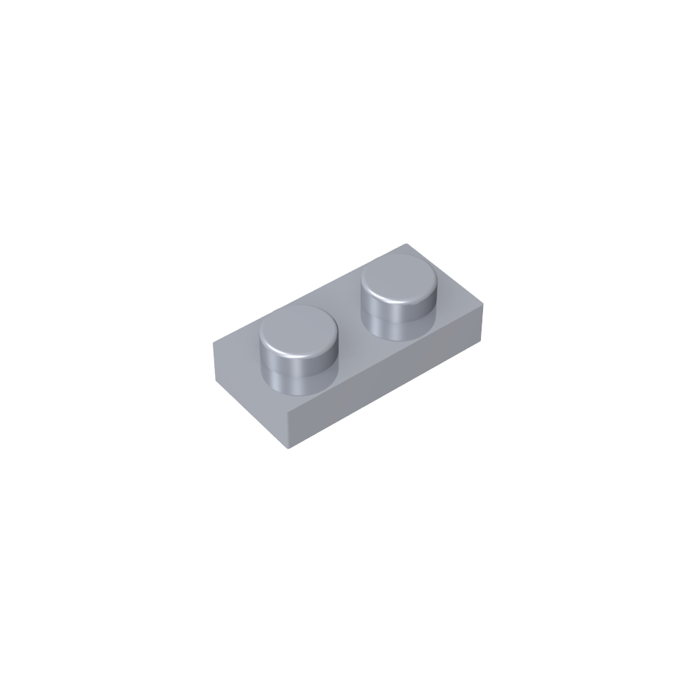 Placa 1 x 2-MyGobricksEs