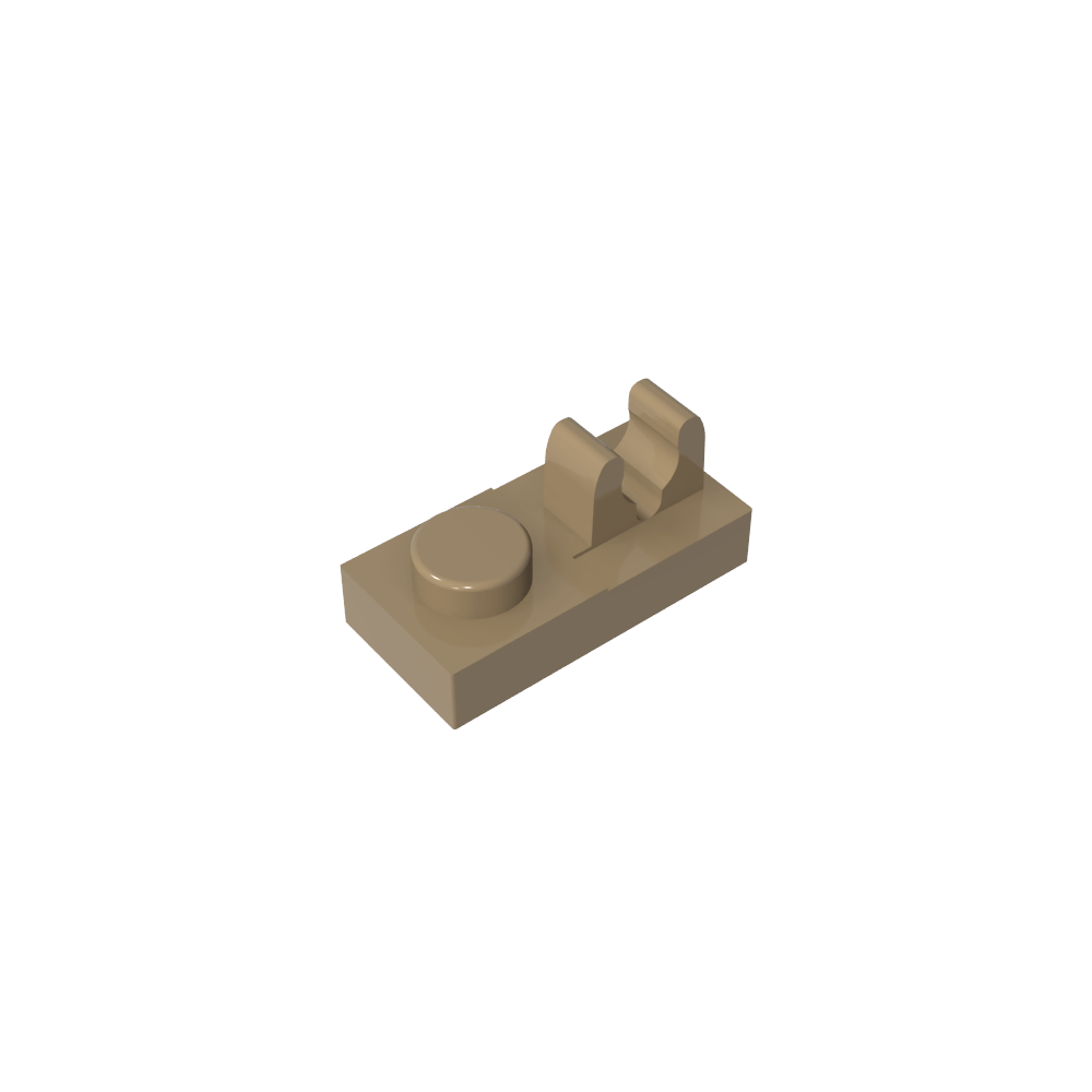 Placa especial 1 x 2 [Clip superior]-MyGobricksEs