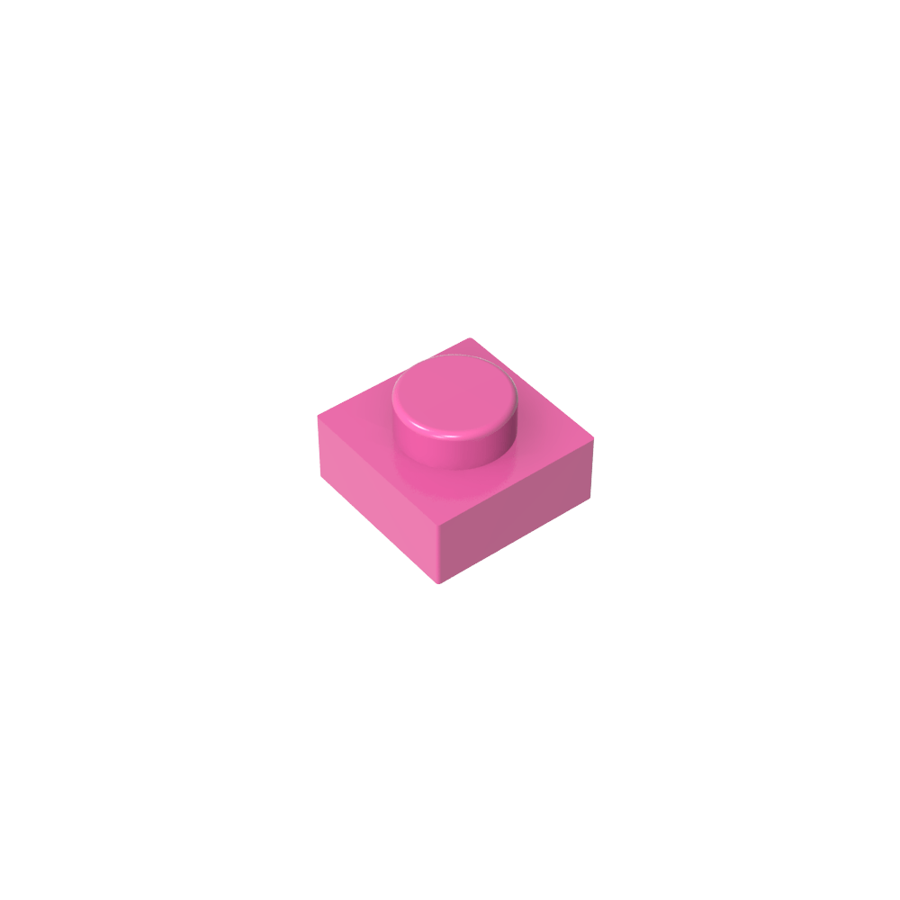 Placa 1 x 1-MyGobricksEs