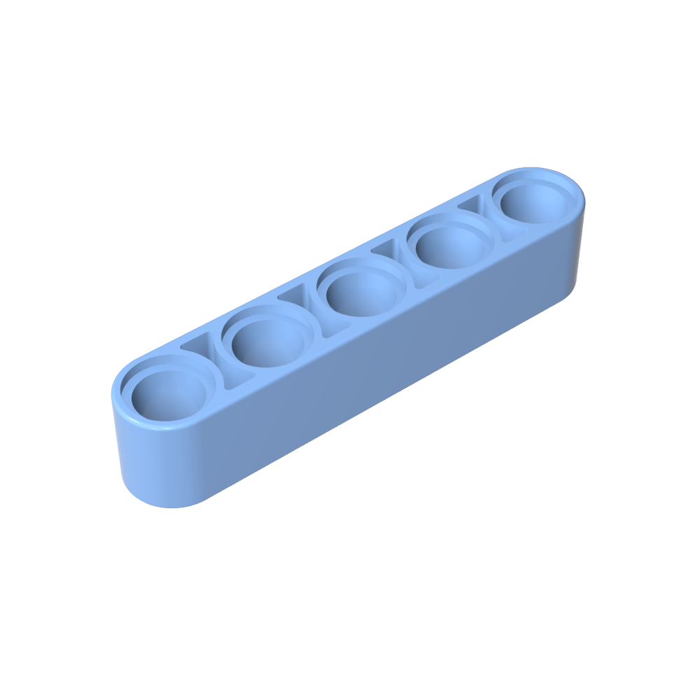 Viga técnica de 1 x 5 de espesor-MyGobricksEs