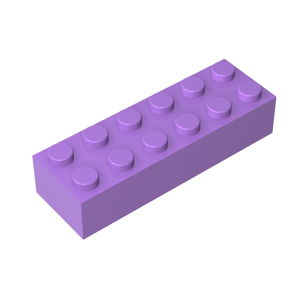 Ladrillo 2 x 6-MyGobricksEs