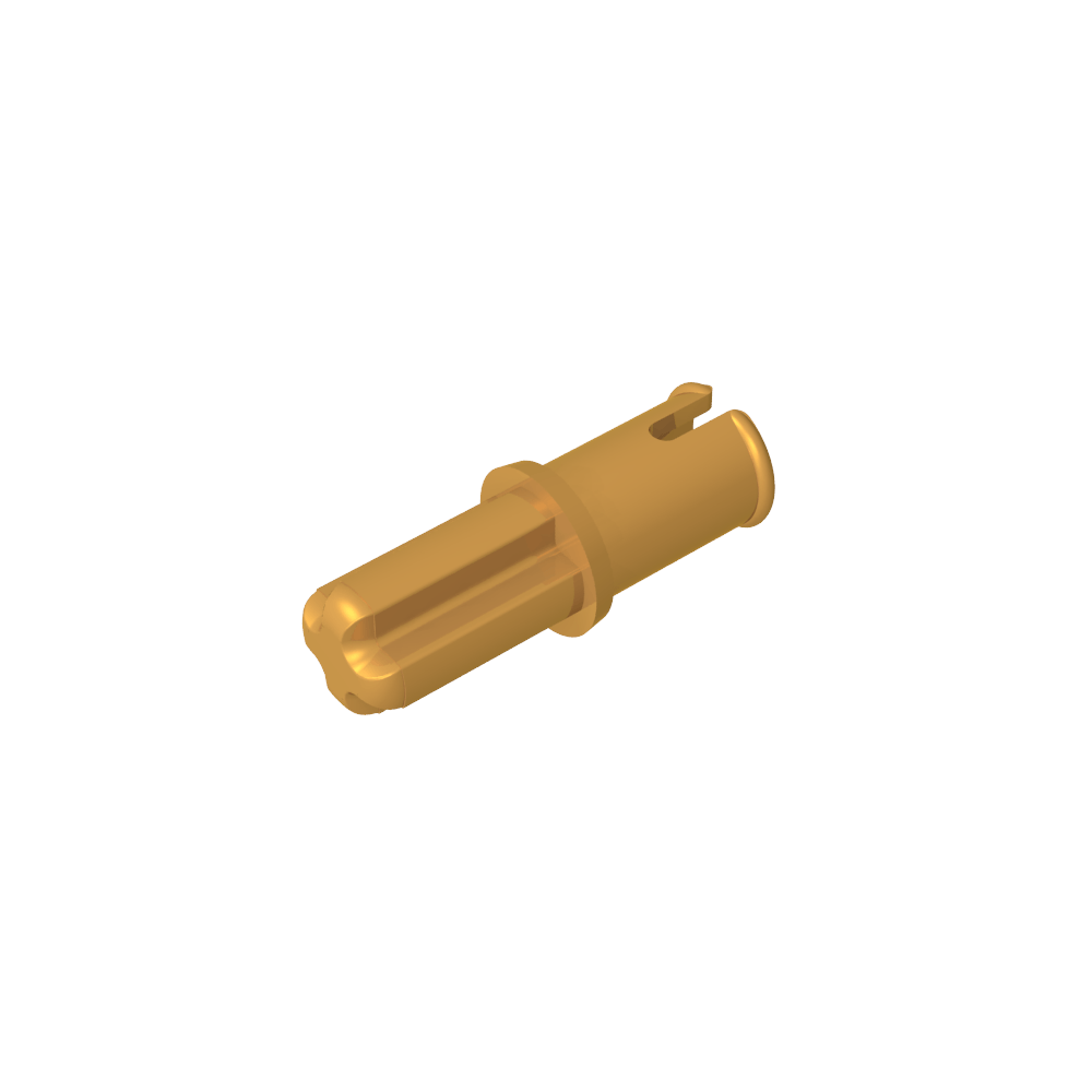 Pasador de eje Technic sin crestas de fricción longitudinales-MyGobricksEs