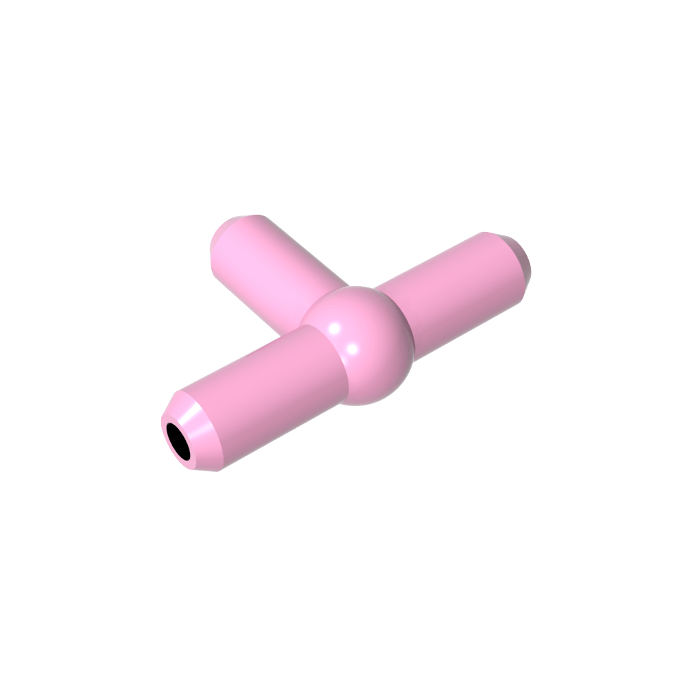 Pieza en T neumática (barra en T) [Nuevo estilo]-MyGobricksEs
