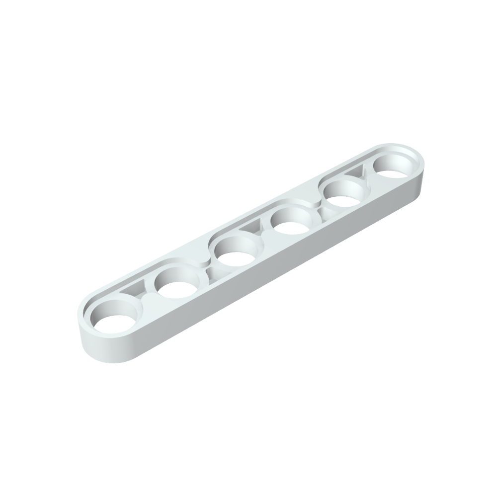 Viga técnica 1 x 6 delgada-MyGobricksEs