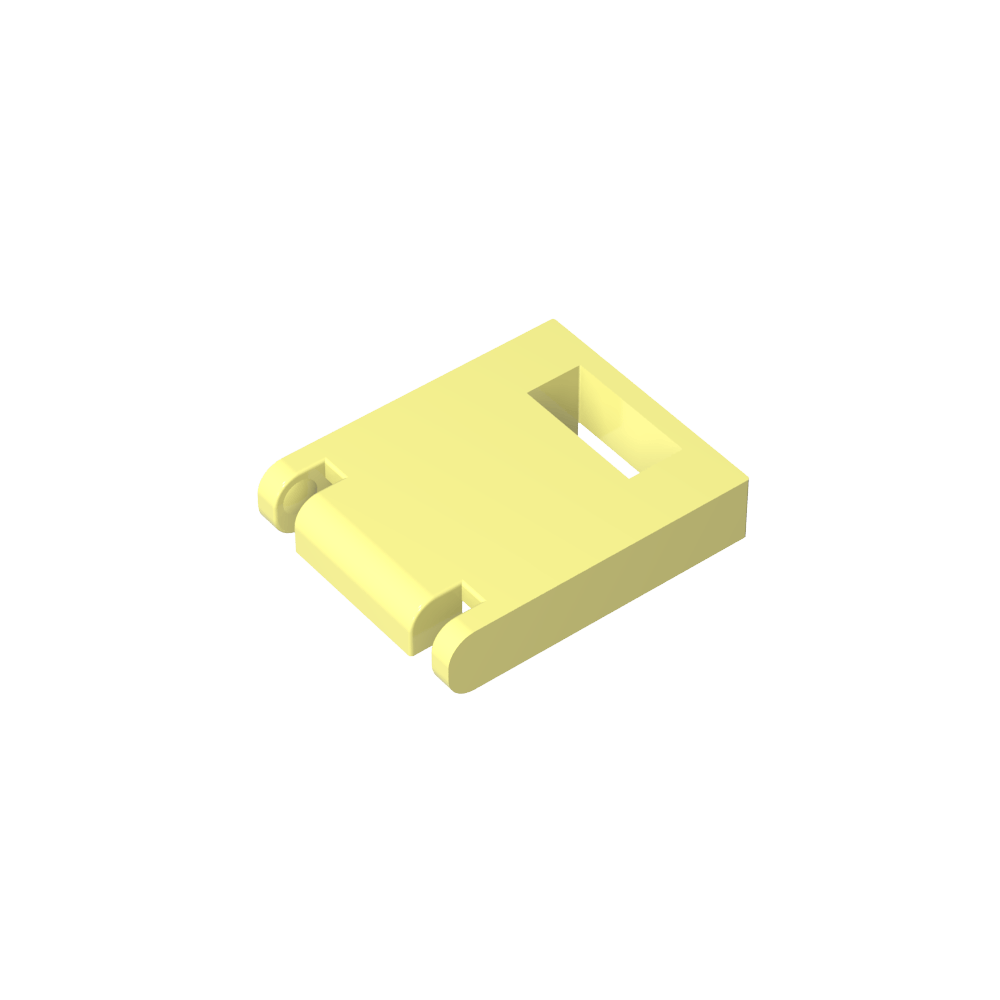 Caja 2 x 2 x 2 Puerta con Ranura-MyGobricksEs