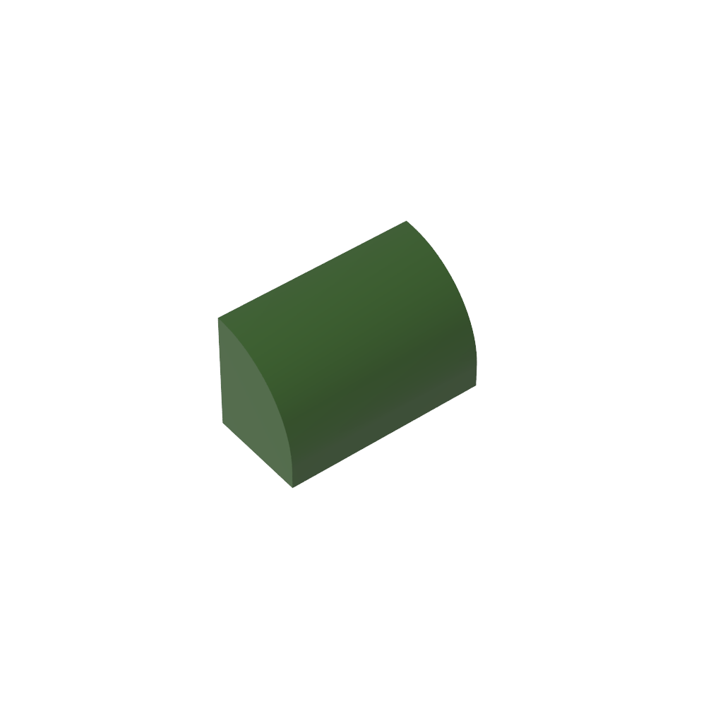 Ladrillo curvo 1 x 2 x 1 sin montantes-MyGobricksEs