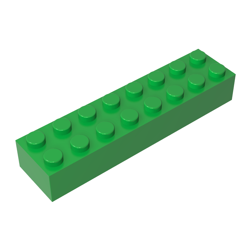 Ladrillo 2 x 8-MyGobricksEs
