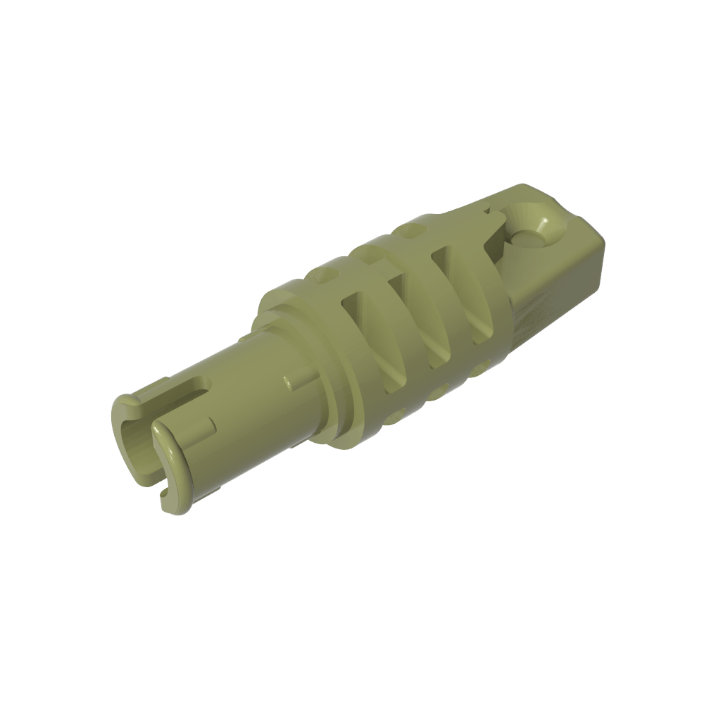 Cilindro de bisagra 1 x 3 con bloqueo de 1 dedo y pasador de fricción Technic-MyGobricksEs