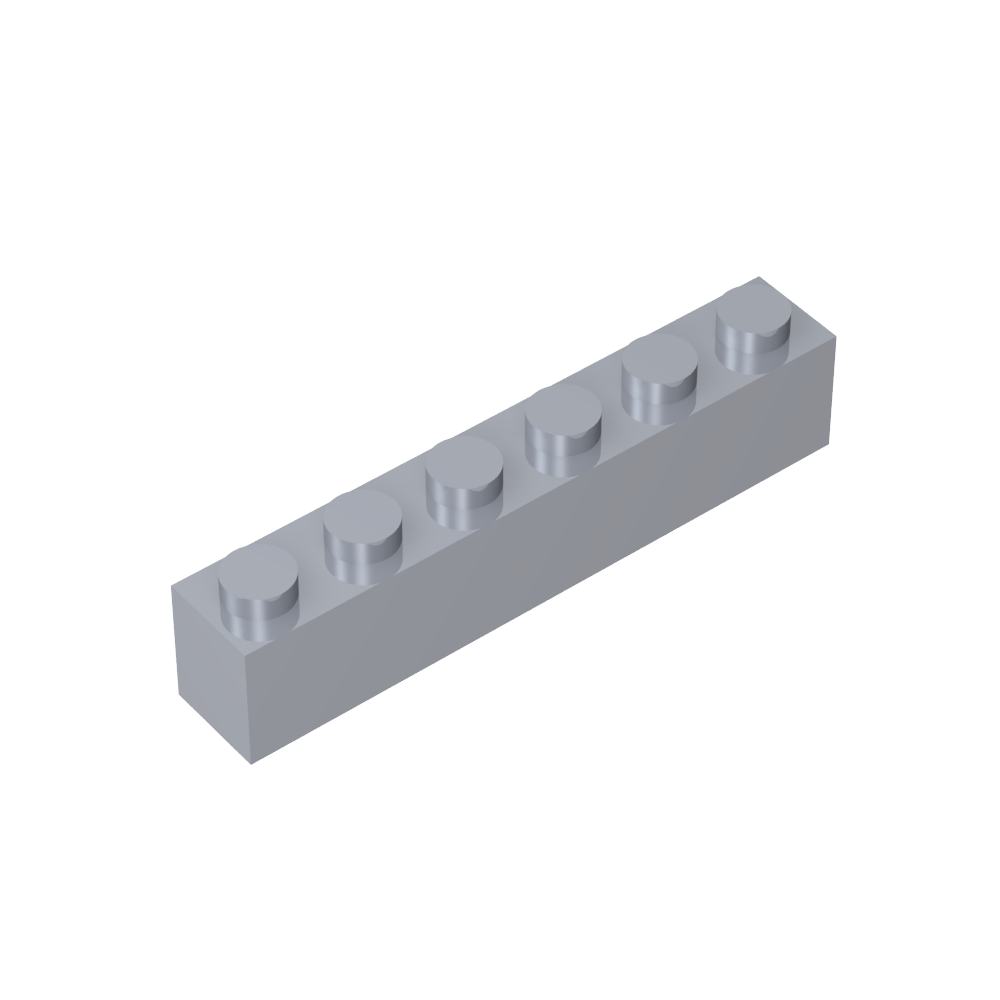 Ladrillo 1 x 6-MyGobricksEs