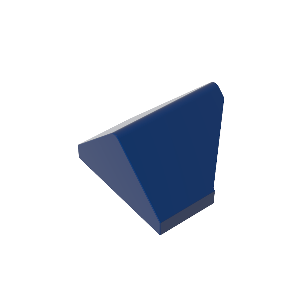 Pendiente 45° 2 x 1 Doble / Invertida con Tubo Inferior-MyGobricksEs