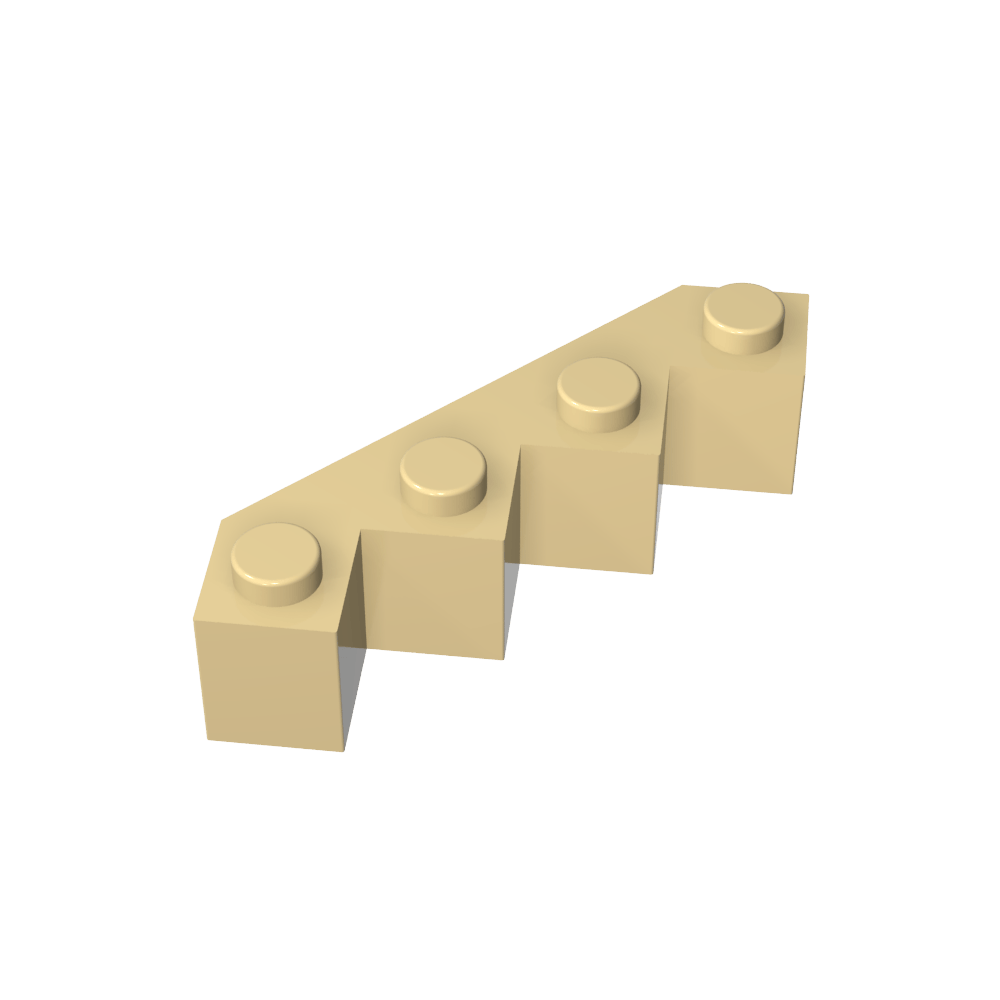 Cuña 4 x 4 Faceta-MyGobricksEs