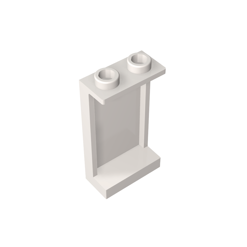Panel 1 x 2 x 3 [Soportes laterales/Montantes huecos]-MyGobricksEs