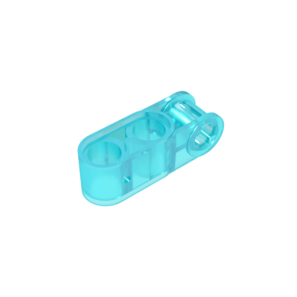 Conector de eje y pasador Technic perpendicular 3L con 2 orificios para pasadores-MyGobricksEs