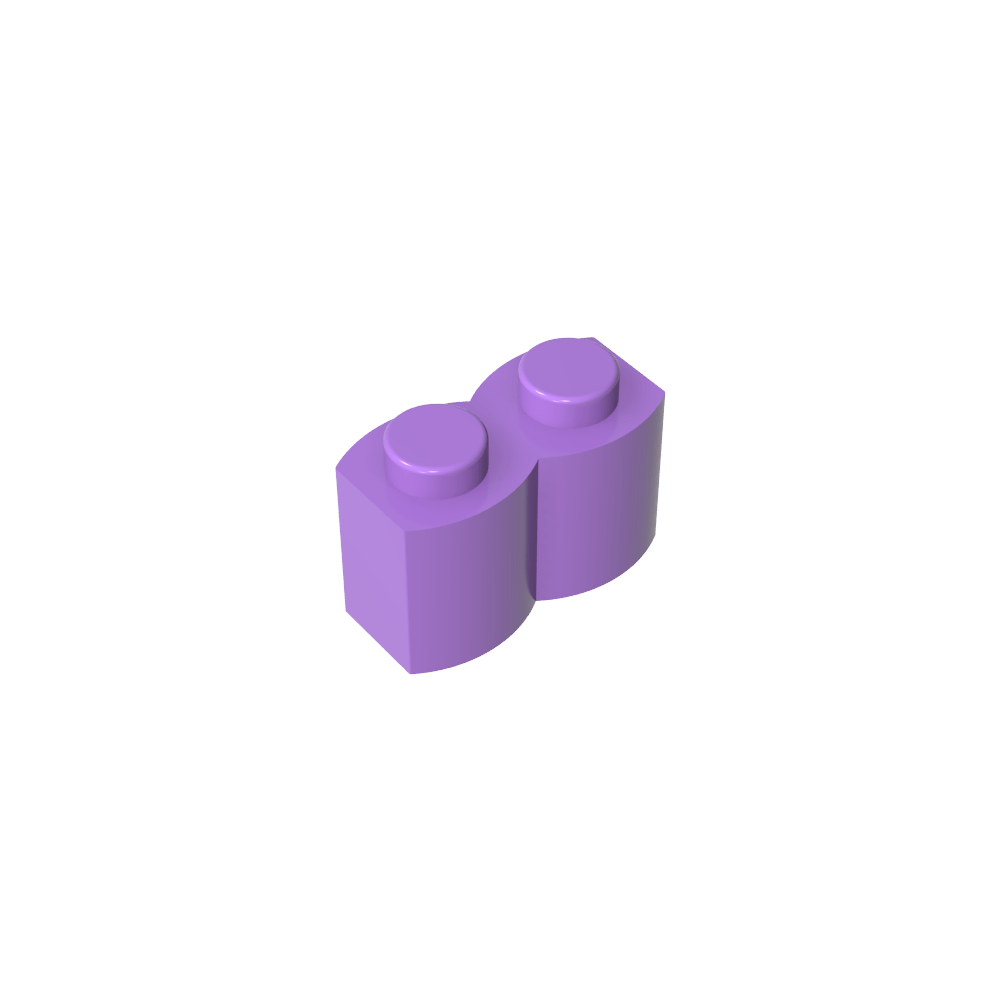 Empalizada especial de ladrillos 1 x 2 [también conocida como tronco]-MyGobricksEs