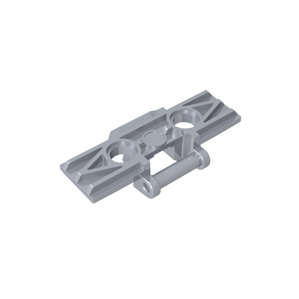 Banda de rodadura Technic Link ancha con dos orificios para pasadores-MyGobricksEs