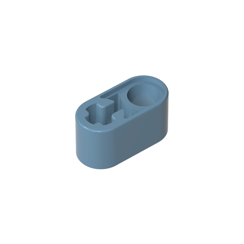 Viga Technic de 1 x 2 de Grosor con Orificio para Pasador y Orificio para Eje-MyGobricksEs
