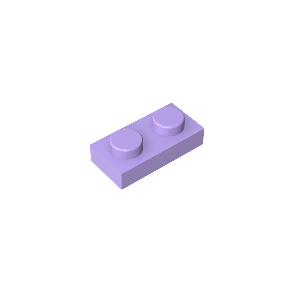 Placa 1 x 2-MyGobricksEs