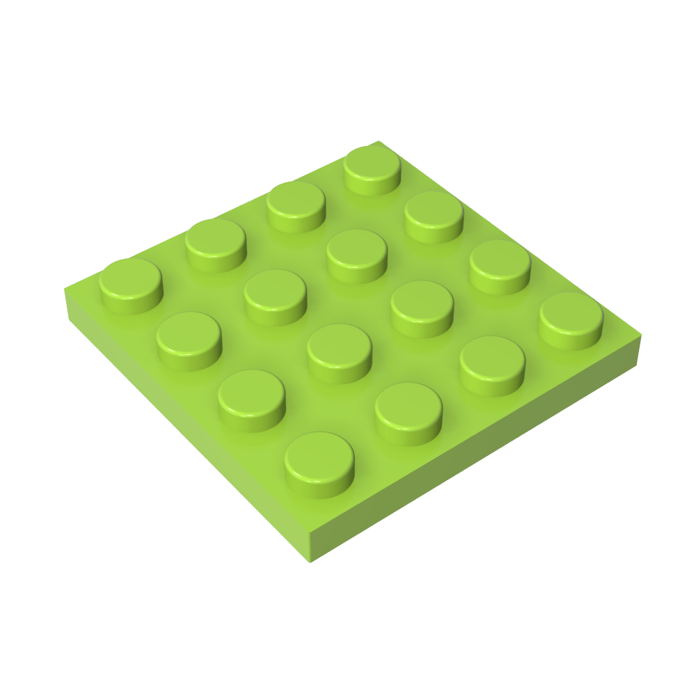 Placa 4x4-MyGobricksEs