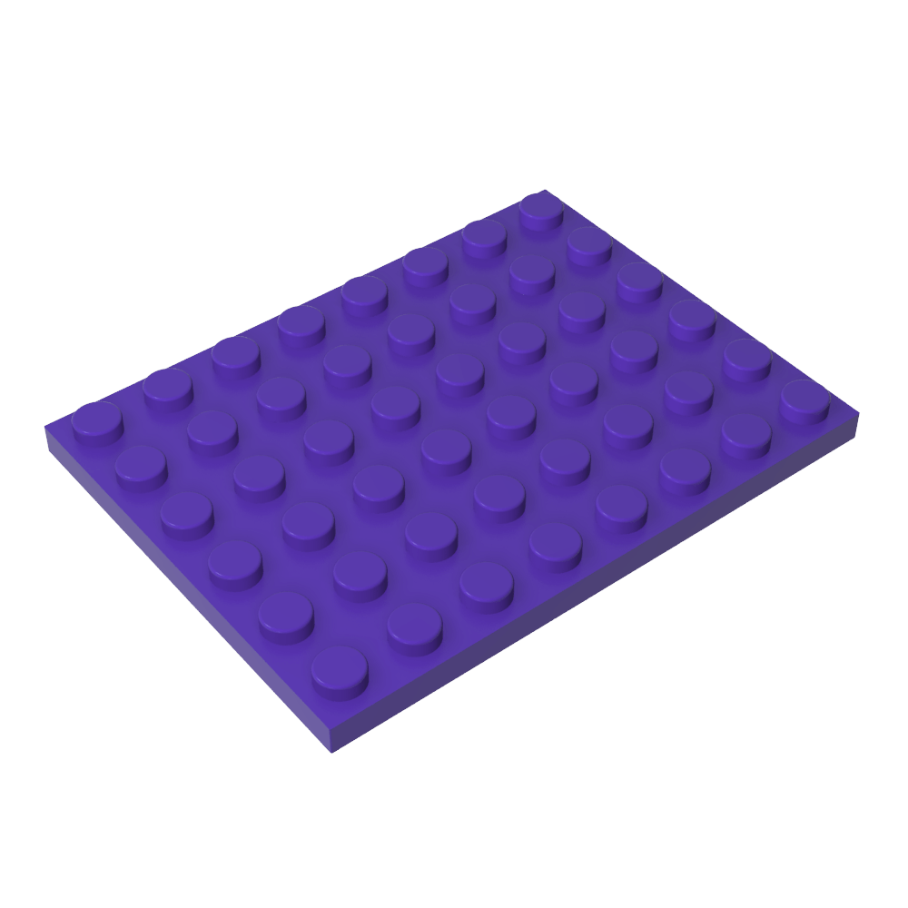Placa 6 x 8-MyGobricksEs