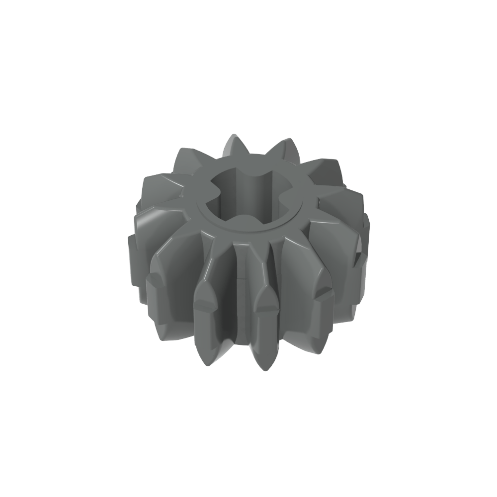 Technic Gear 12 dientes doble bisel-MyGobricksEs