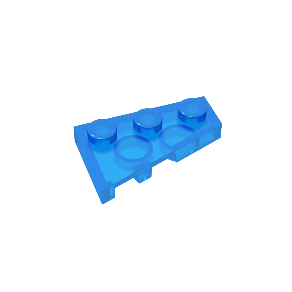 Placa de cuña 3 x 2 derecha-MyGobricksEs