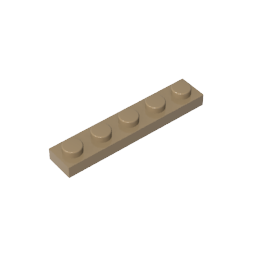 Placa 1 x 5-MyGobricksEs