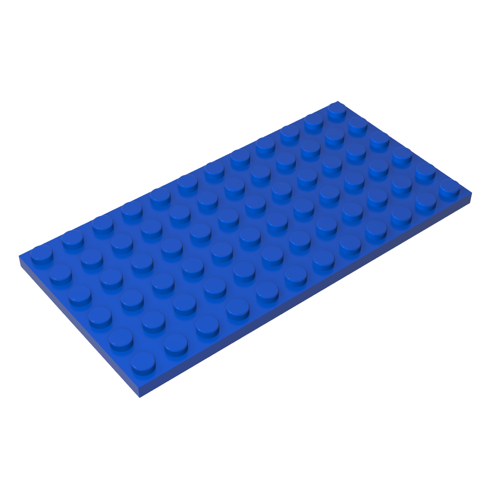 Placa 6 x 12-MyGobricksEs