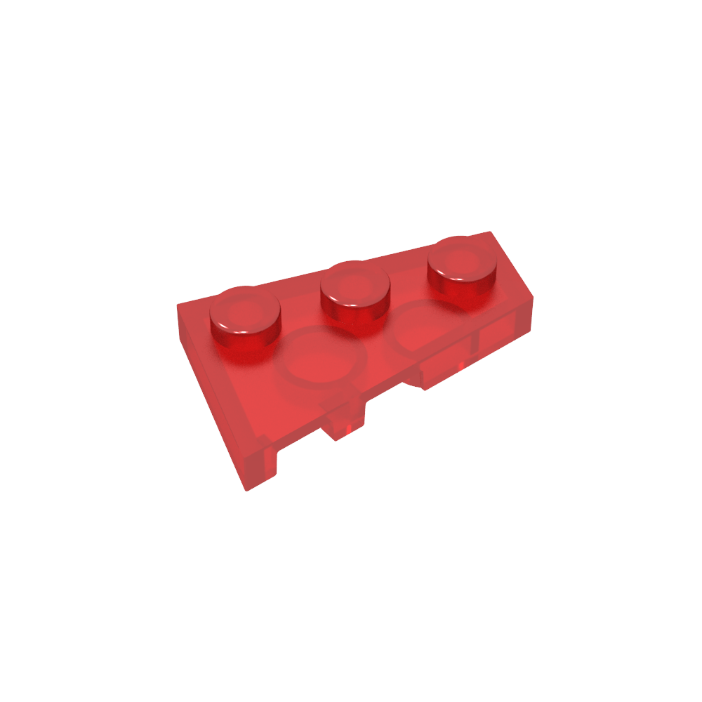 Placa de cuña 3 x 2 derecha-MyGobricksEs