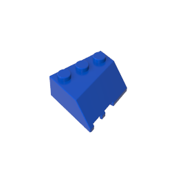 Cuña 3 x 3 inclinada a la derecha-MyGobricksEs