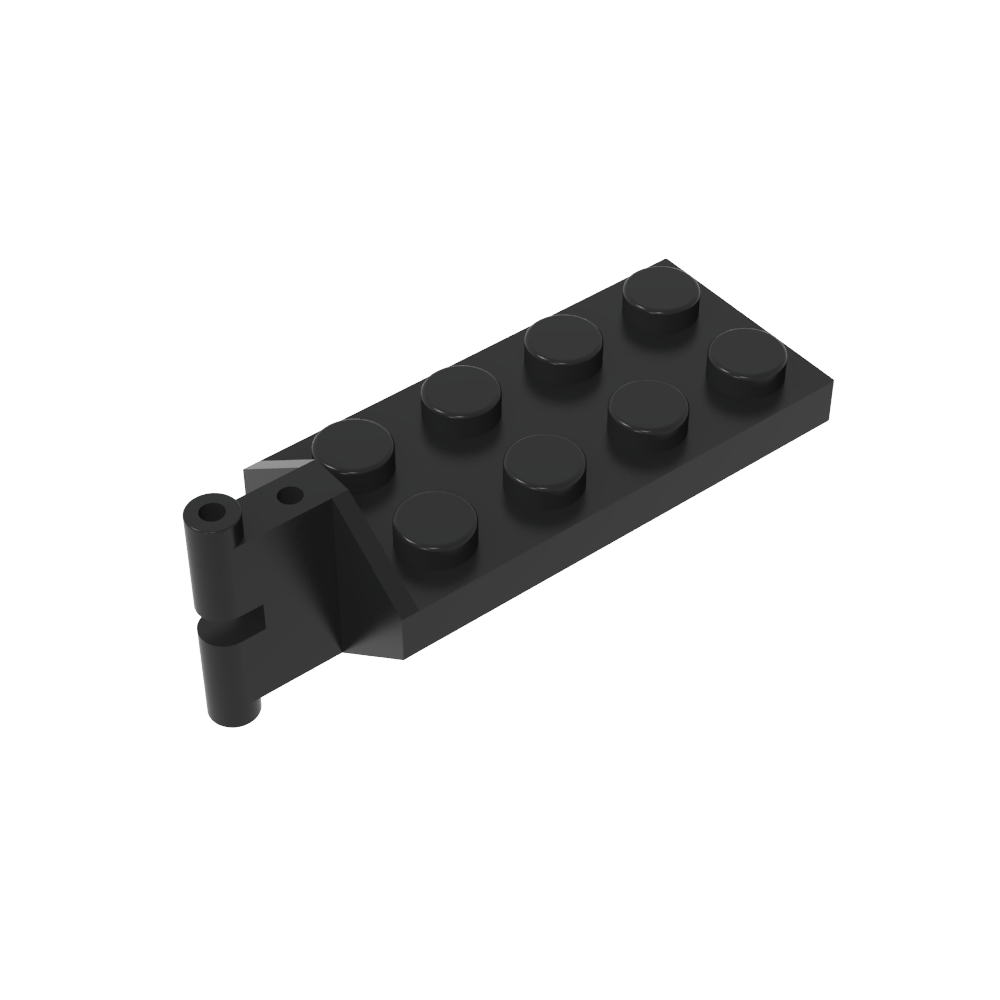 Placa de bisagra 2 x 4 con junta articulada - Macho-MyGobricksEs