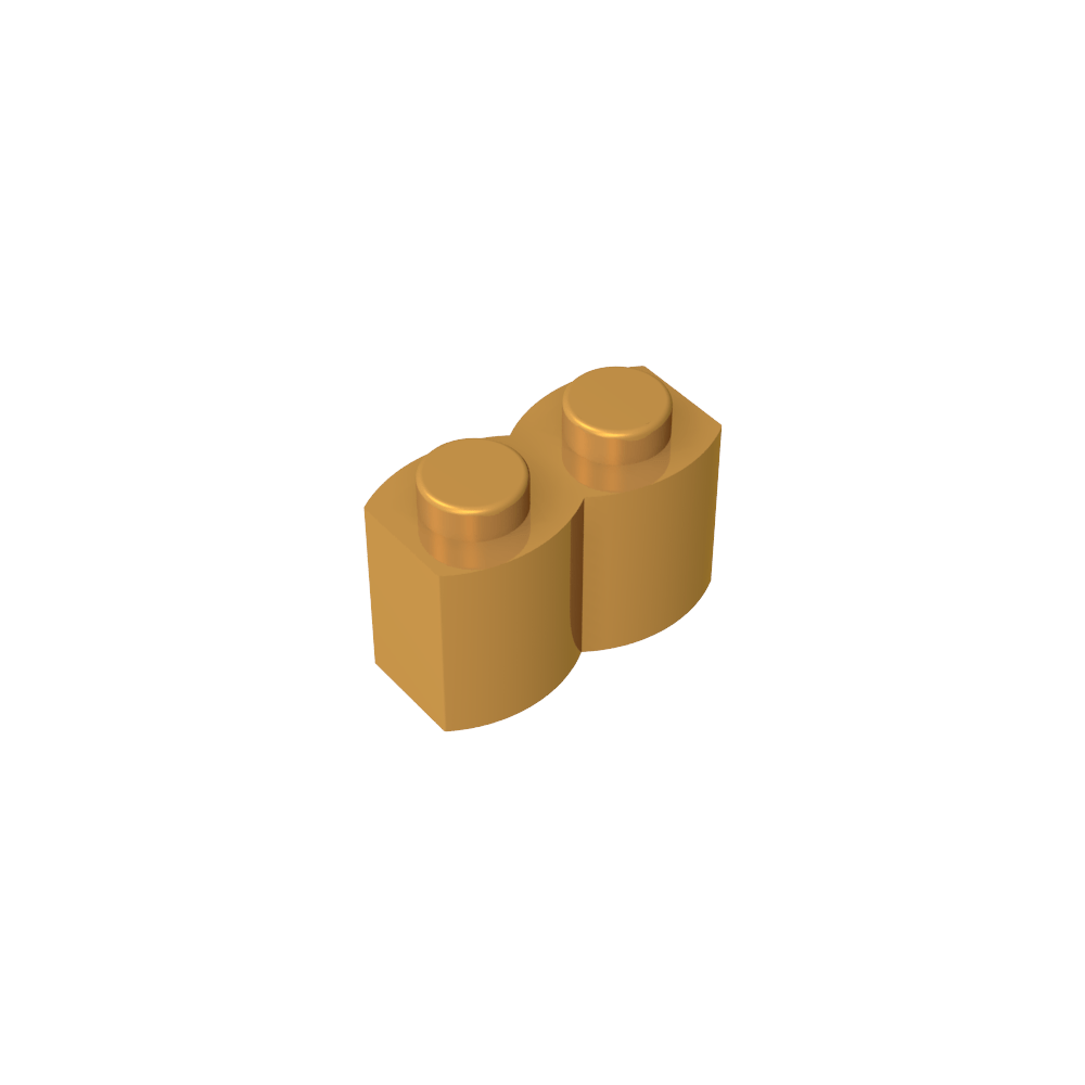 Empalizada especial de ladrillos 1 x 2 [también conocida como tronco]-MyGobricksEs